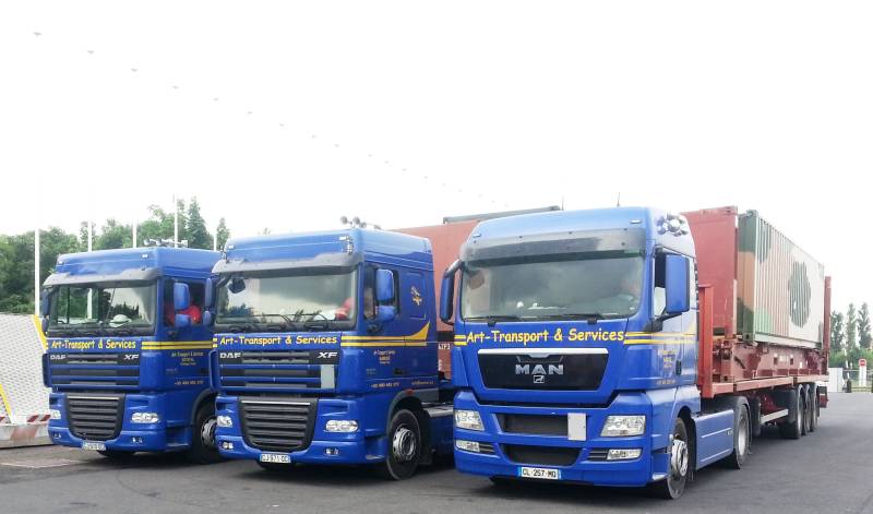 Transport et livraison de containers vers la France et l'Europe