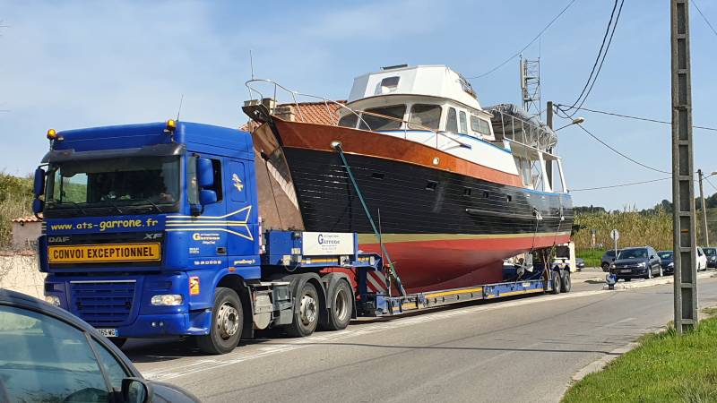 Organiser le transport international de yachts de 8m à plus de 24m avec service spécialisé